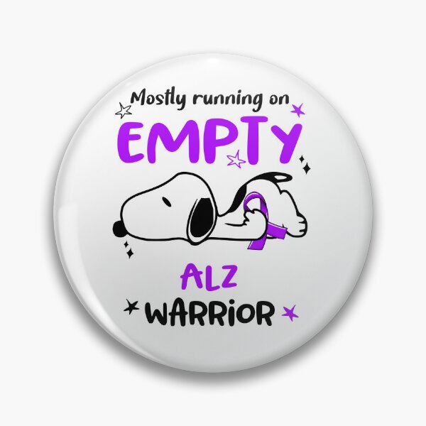 Item preview, Mostly Running on Empty ALZ Warrior designed and sold by Wlsnpeggy.