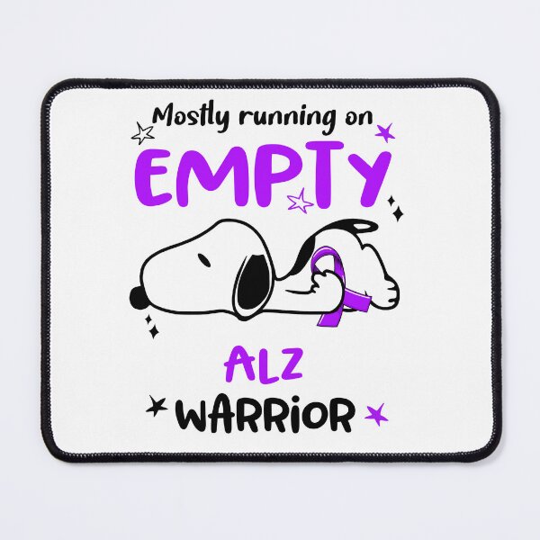 Item preview, Mostly Running on Empty ALZ Warrior designed and sold by Wlsnpeggy.