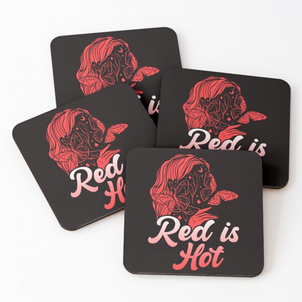 Item preview, Red Is Hot Ginger Girl Redhead Red Orange Haired Red Head designed and sold by TomGiantDesigns.