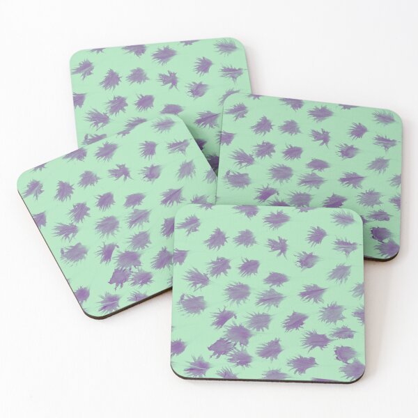 Item preview, Aqua Feather Flowers designed and sold by antevasinart.