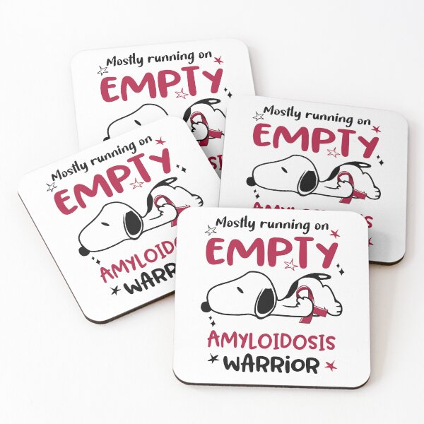 Item preview, Mostly Running on Empty Amyloidosis Warrior designed and sold by Wlsnpeggy.