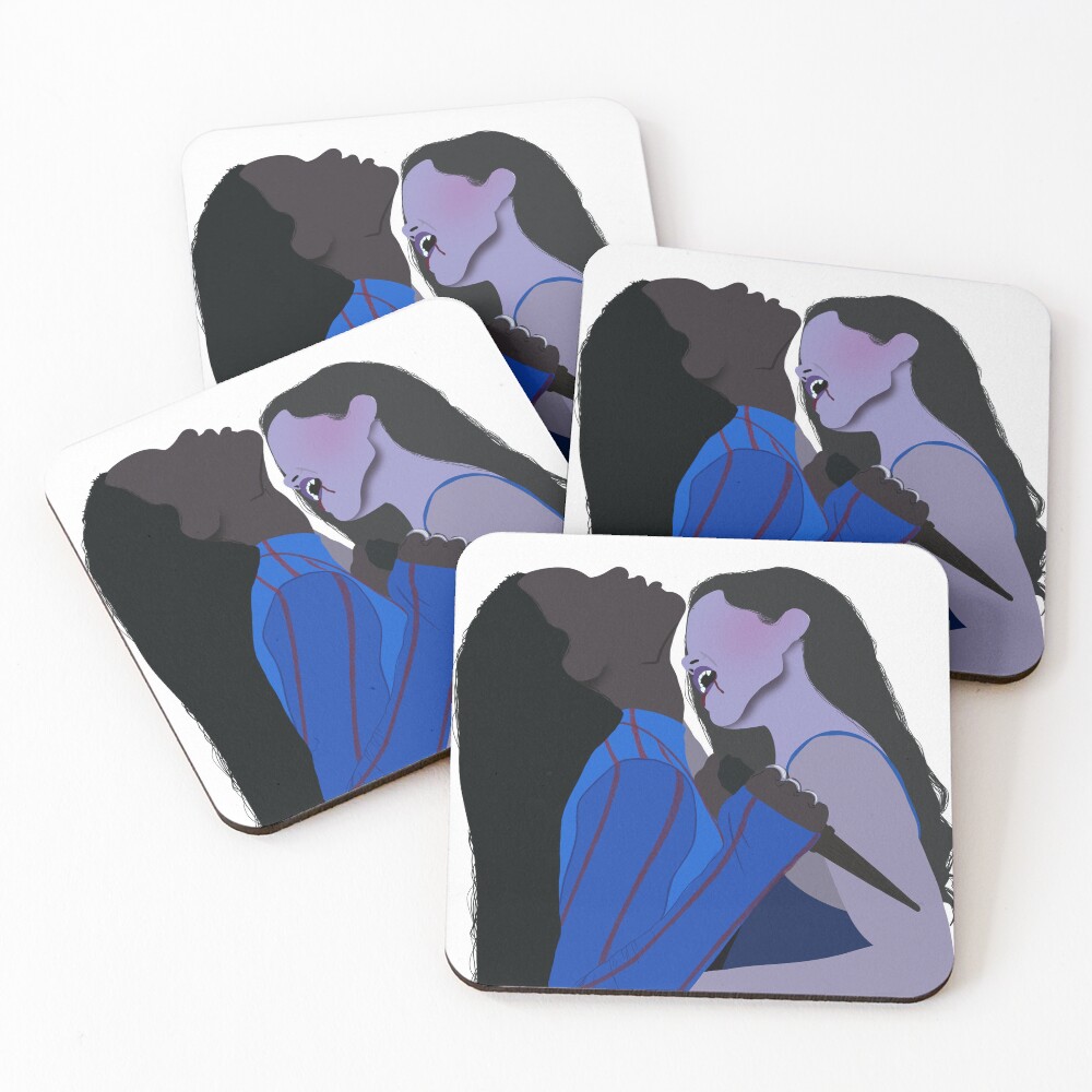 Item preview, Coasters (Set of 4) designed and sold by Mayas-Stickers.