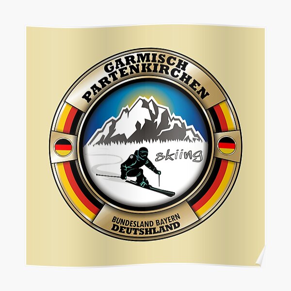 Poster Wall Art Home Decor Garmisch Partenkirchen In Art/Canvas Print C 
