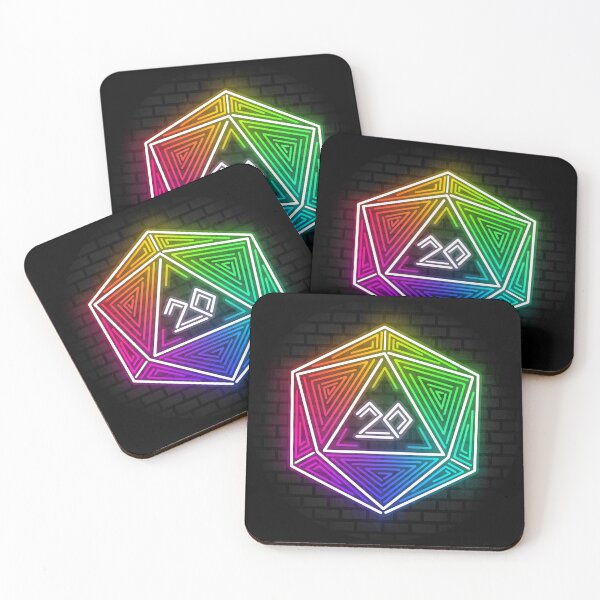 Item preview, Rainbow D20 designed and sold by STHuntress.