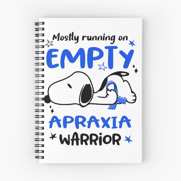 Item preview, Mostly Running on Empty Apraxia Warrior designed and sold by Wlsnpeggy.