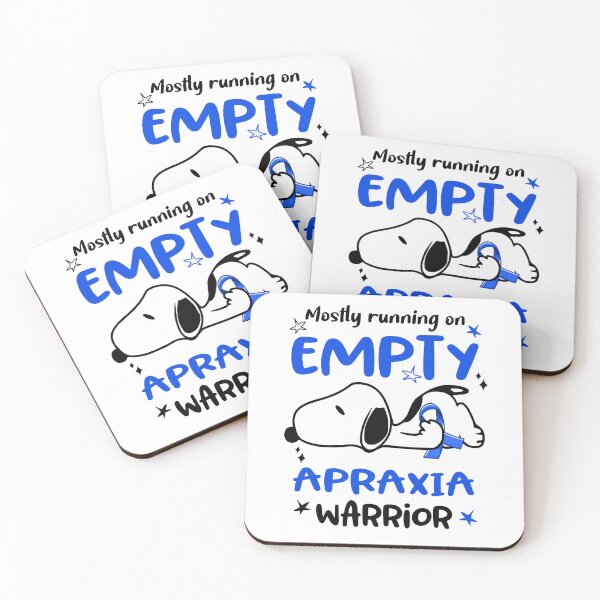 Item preview, Mostly Running on Empty Apraxia Warrior designed and sold by Wlsnpeggy.