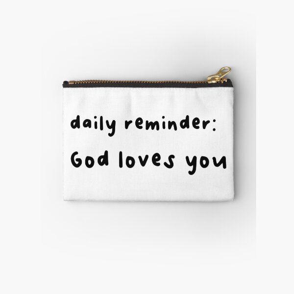 Item preview, daily reminder: God loves you designed and sold by AmeliasArtistry.