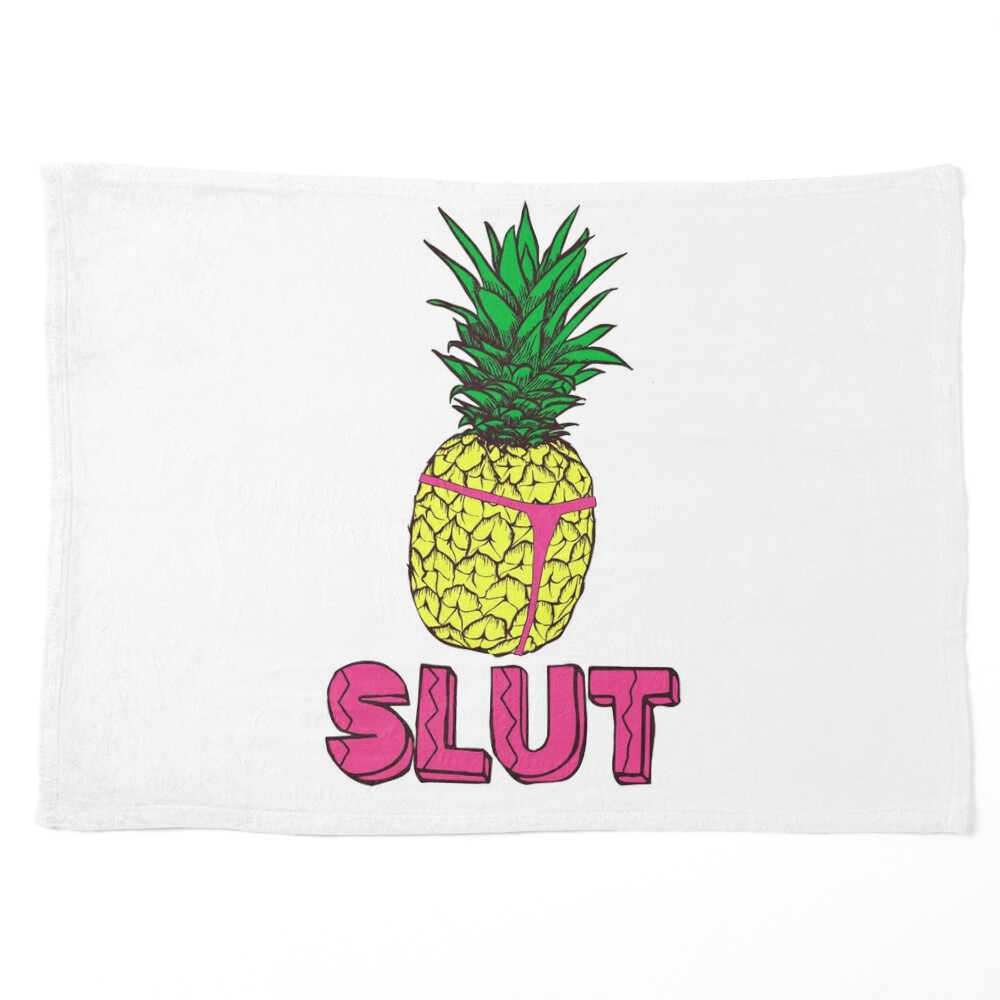 Pineapple Slut Adults Yellow T-shirt Novelty Comedy Gift Present -   Australia