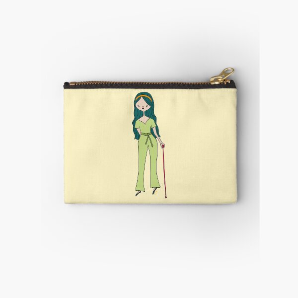 Item preview, Cute Girl With Cane (yellow) designed and sold by misslovelymess.