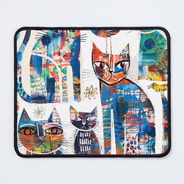 Item preview, Abstract cats designed and sold by Karin Zeller.