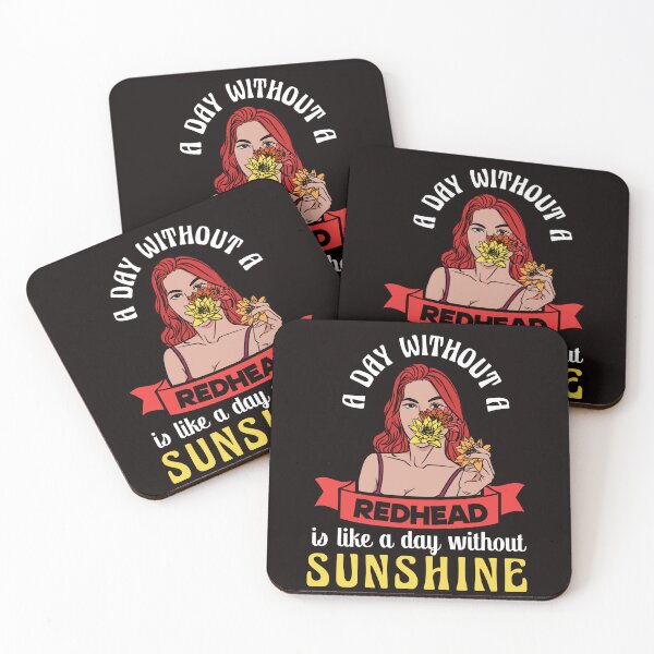 Item preview, Day Without Redhead Girl Sunshine Red Hair Ginger Irish designed and sold by TomGiantDesigns.
