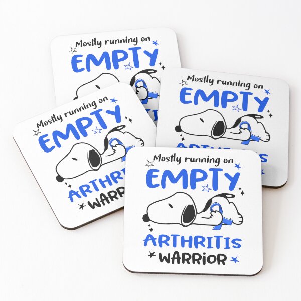 Item preview, Mostly Running on Empty Arthritis Warrior designed and sold by Wlsnpeggy.