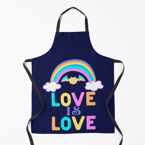 Item preview, Love is Love, Rainbow Bat designed and sold by Constant Readers.