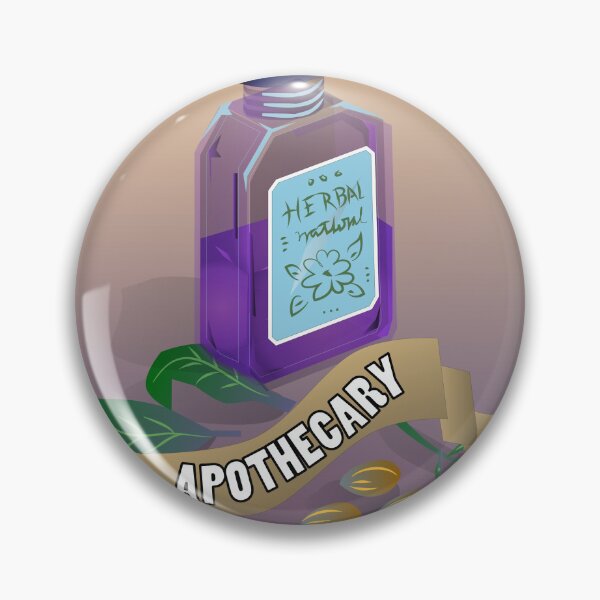 Item preview, Apothecary Badge and Sign designed and sold by karyalangit.