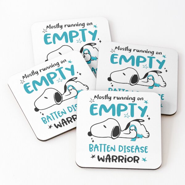 Item preview, Mostly Running on Empty Batten Disease Warrior designed and sold by Wlsnpeggy.