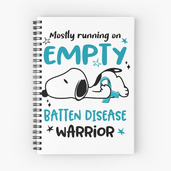 Item preview, Mostly Running on Empty Batten Disease Warrior designed and sold by Wlsnpeggy.