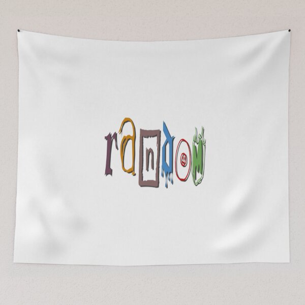 Item preview, random multicolor multi font because designed and sold by DianeBP.