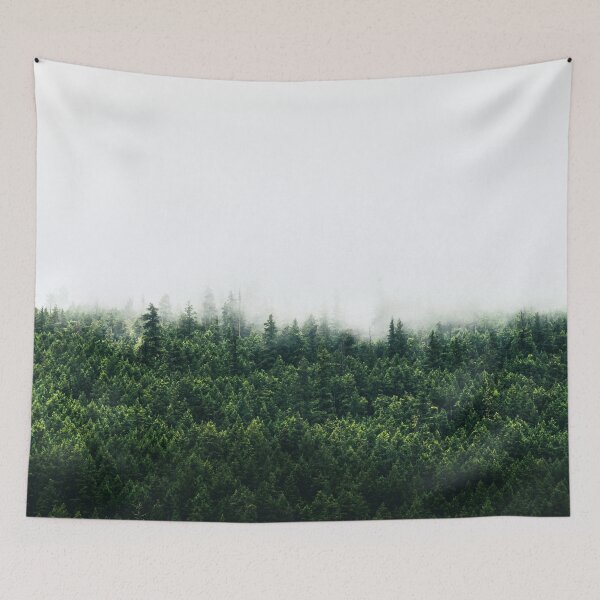 Item preview, Canadian Mountain Woods in the Mist designed and sold by Amy Mitchell.