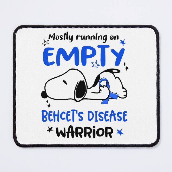 Item preview, Mostly Running on Empty Behcet's Disease Warrior designed and sold by Wlsnpeggy.