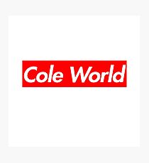 Cole World Photographic Print