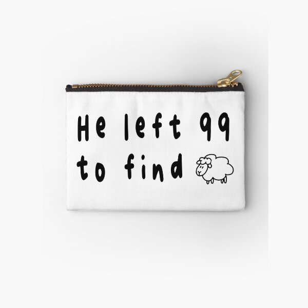 Item preview, He left 99 to find me you one sheep designed and sold by AmeliasArtistry.