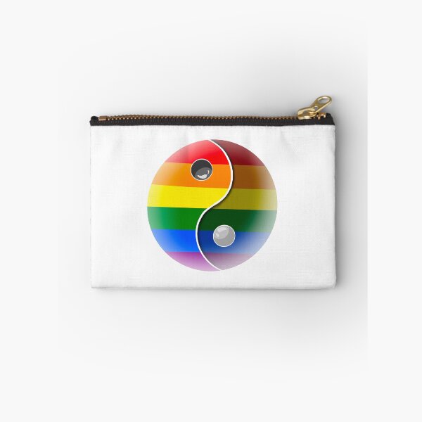 Item preview, Rainbow Pride Yin Yang Symbol designed and sold by CJ Vanderbeek.