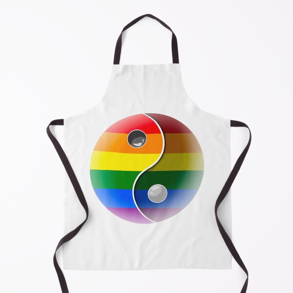 Artikelvorschau, Regenbogen-Stolz-Yin-Yang-Symbol entworfen und verkauft von CJ Vanderbeek.