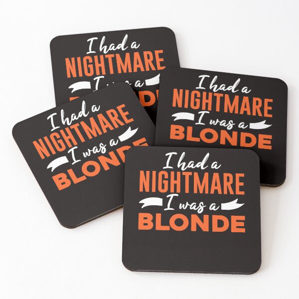 Item preview, Nightmare Blonde Redhead Red Haired Irish Ginger Red Hair designed and sold by TomGiantDesigns.