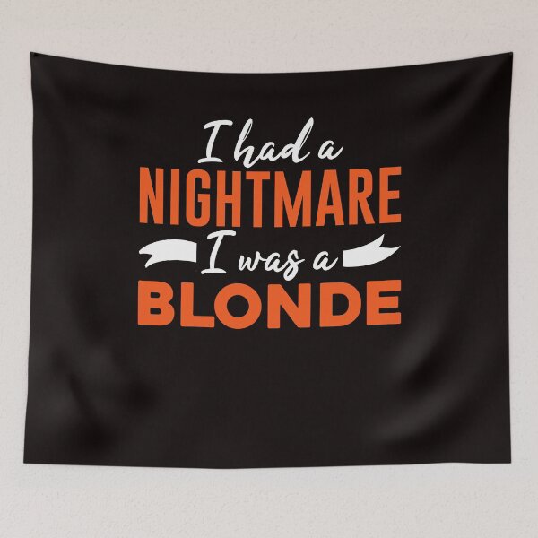 Item preview, Nightmare Blonde Redhead Red Haired Irish Ginger Red Hair designed and sold by TomGiantDesigns.