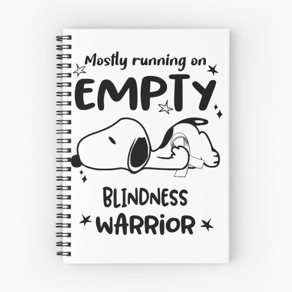 Item preview, Mostly Running on Empty Blindness Warrior designed and sold by Wlsnpeggy.
