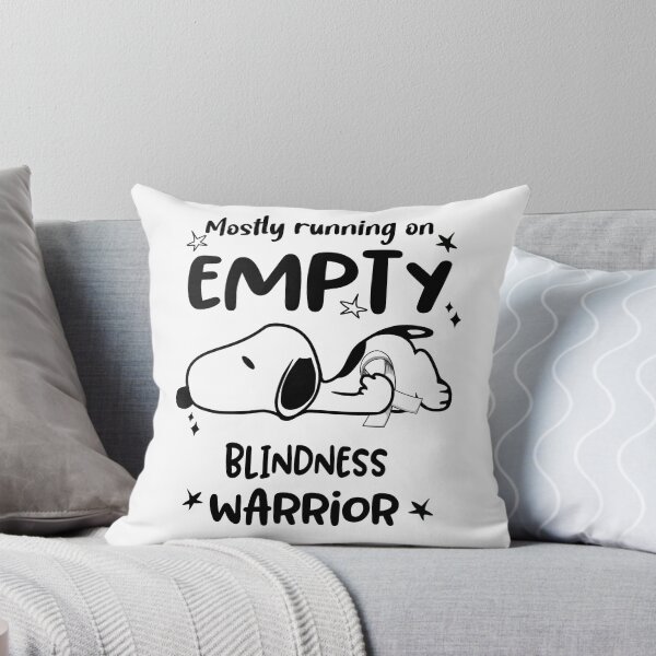 Item preview, Mostly Running on Empty Blindness Warrior designed and sold by Wlsnpeggy.
