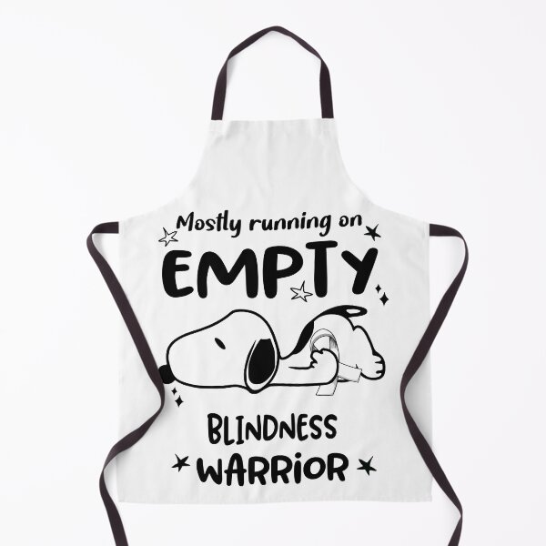 Item preview, Mostly Running on Empty Blindness Warrior designed and sold by Wlsnpeggy.
