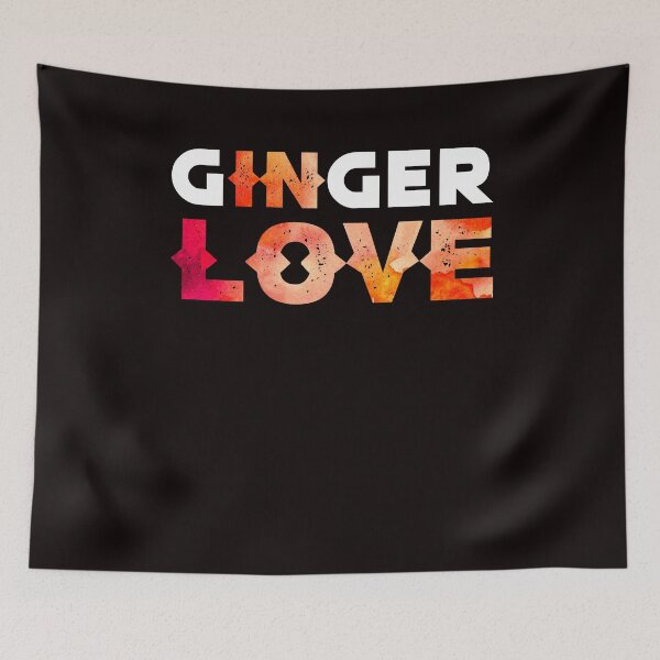 Item preview, Ginger Love Redhead Red Hair Haired Orange Head Irish designed and sold by TomGiantDesigns.
