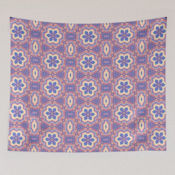 Item preview, Geometric Flower Pattern designed and sold by antevasinart.