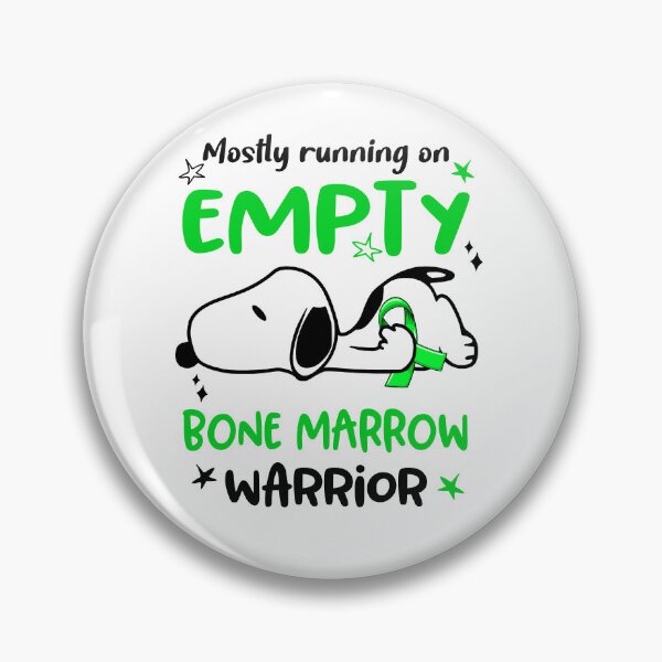 Item preview, Mostly Running on Empty Bone Marrow Warrior designed and sold by Wlsnpeggy.