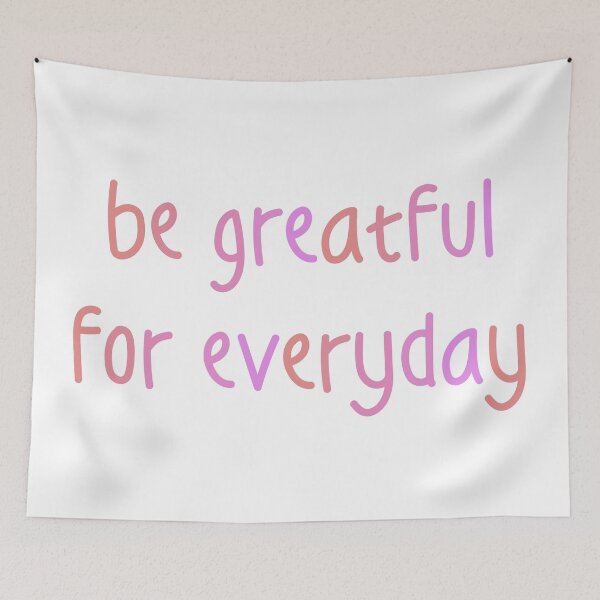 Item preview, be greatful for everyday pink red purple designed and sold by AmeliasArtistry.