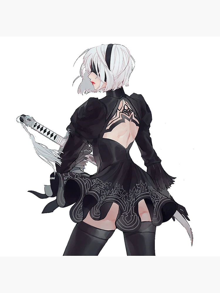 Nier Automata 2B Art Board Print for Sale by CassidyCreates