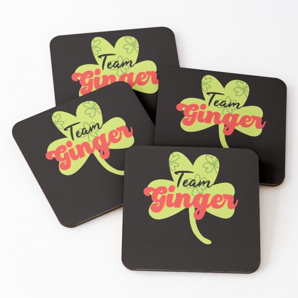 Item preview, Team Ginger Redhead Shamrock Irish Red Orange Hair Haired designed and sold by TomGiantDesigns.
