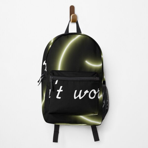 Item preview, Don't Worry, Be Sad Neon designed and sold by NeonWalrus.