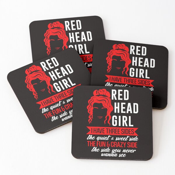 Item preview, Redhead Girl Ginger Red Orange Hair Haired Irish Red Head designed and sold by TomGiantDesigns.