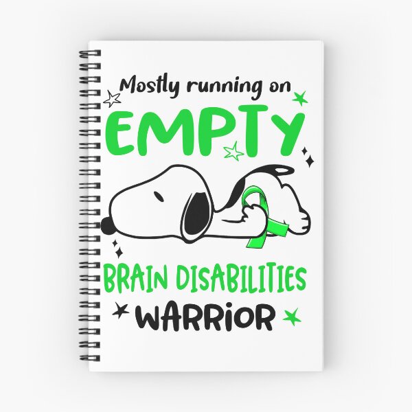 Item preview, Mostly Running on Empty Brain Disabilities Warrior designed and sold by Wlsnpeggy.