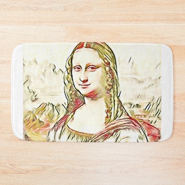 Item preview, "Mona Lisa (11)" great art reimagined  designed and sold by thalasson.