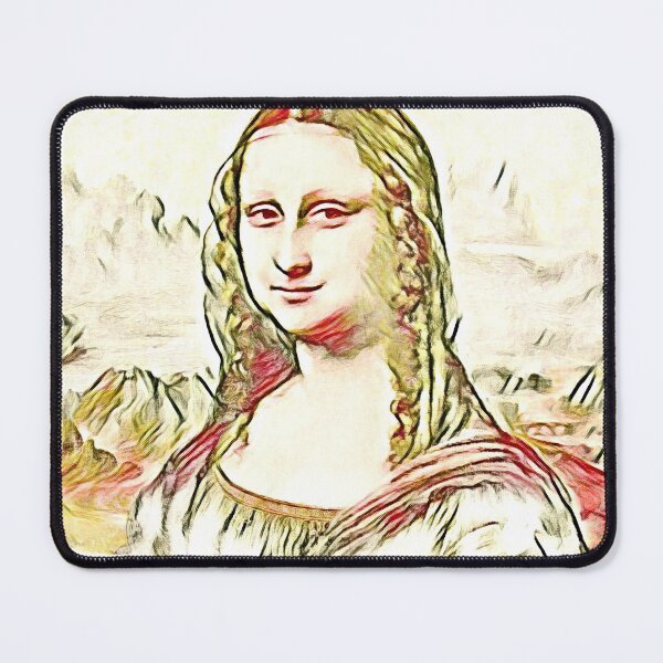 Item preview, "Mona Lisa (11)" great art reimagined designed and sold by thalasson.