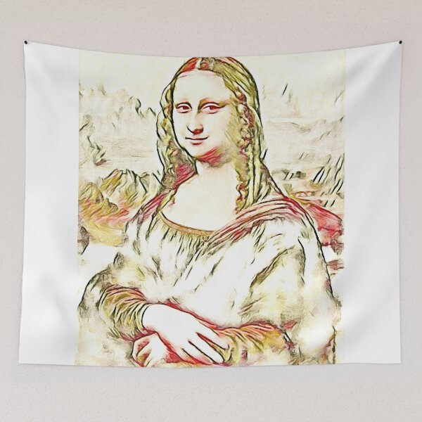Item preview, "Mona Lisa (11)" great art reimagined  designed and sold by thalasson.