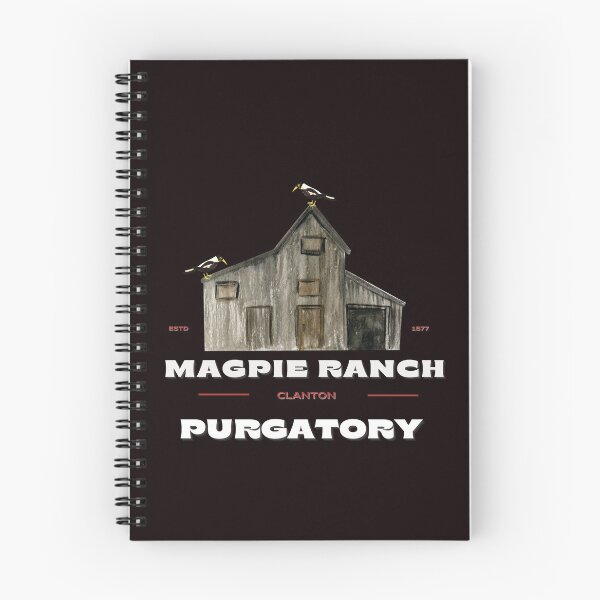 Item preview, Magpie Ranch White lettering designed and sold by Huntch.