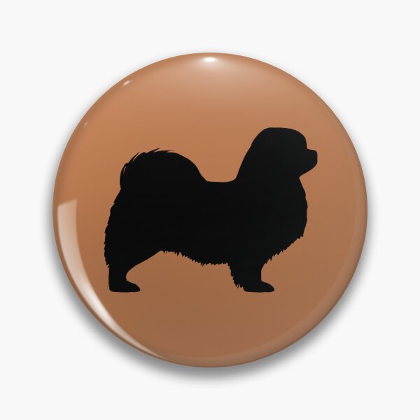 Item preview, Tibetan Spaniel Silhouette(s) designed and sold by Jenn Inashvili.