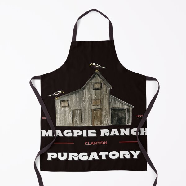 Item preview, Magpie Ranch White lettering designed and sold by Huntch.
