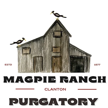 Artwork thumbnail, Magpie Ranch Dark Lettering by Huntch