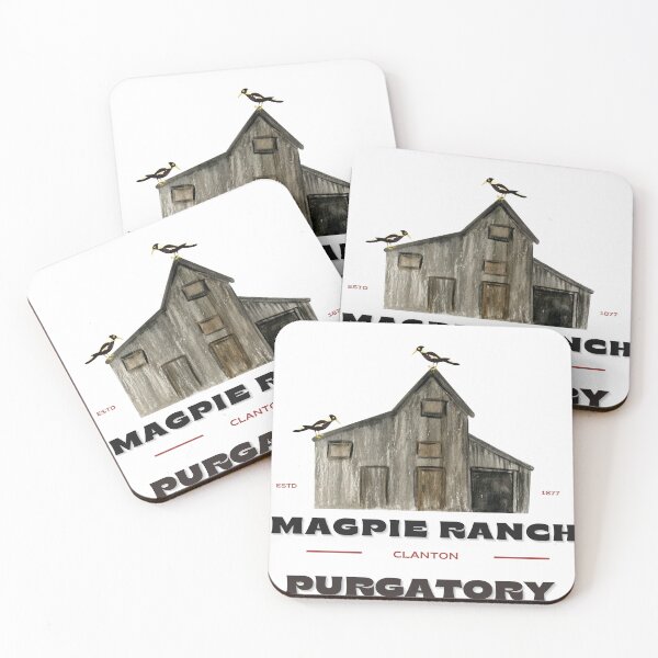 Item preview, Magpie Ranch Dark Lettering designed and sold by Huntch.