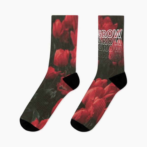 Item preview, GROW (above) - Red Flowers designed and sold by AliceSLee.